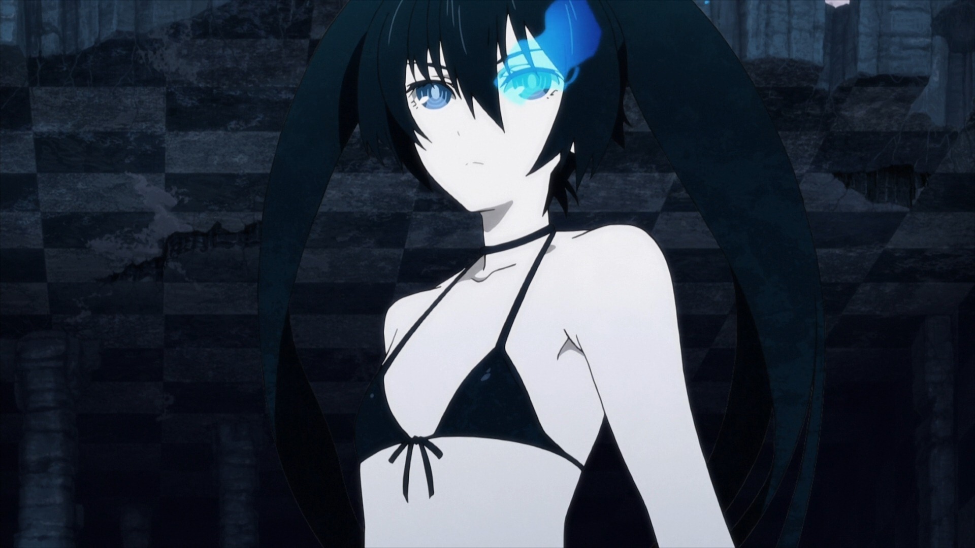 The gift unwraps with Black Rock Shooter battling a mysterious girl (Who I ...