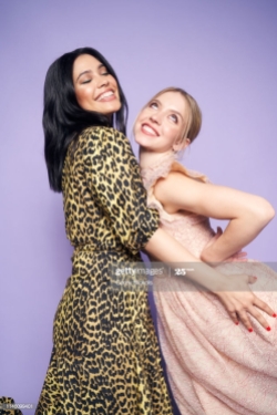 NEW YORK, NEW YORK - APRIL 28: Otmara Marrero and Sydney Sweeney of the film 'Clementine' pose for a portrait during the 2019 Tribeca Film Festival at Spring Studio on April 28, 2019 in New York City. (Photo by Corey Nickols/Contour by Getty Images)